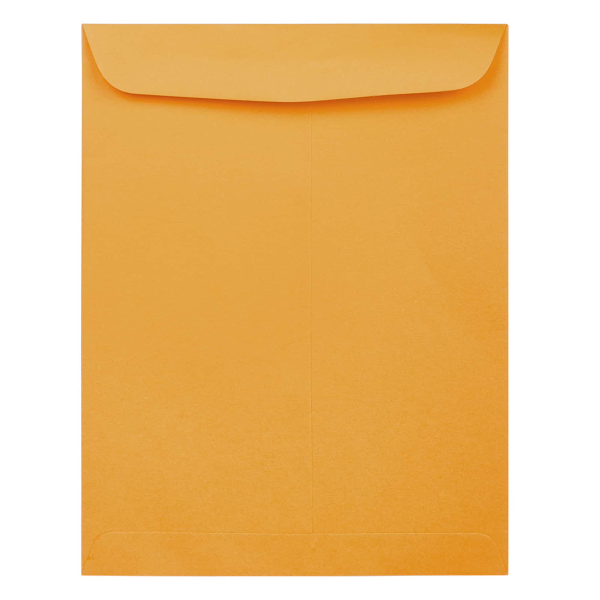 JAM Paper 12" x 15.5" Brown Kraft Manila Commercial Envelopes, 100ct.